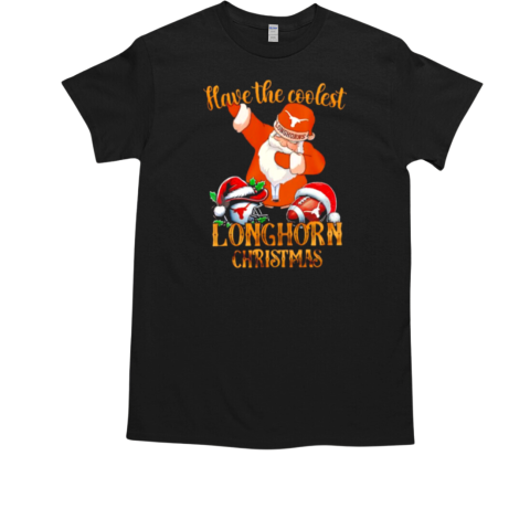 Santa have the coolest Longhorn Christmas T-Shirt