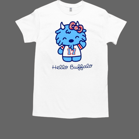 Hello Buffalo Josh Allen kitten T-Shirt