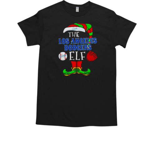 The Los Angeles Dodgers ELF Christmas T-Shirt