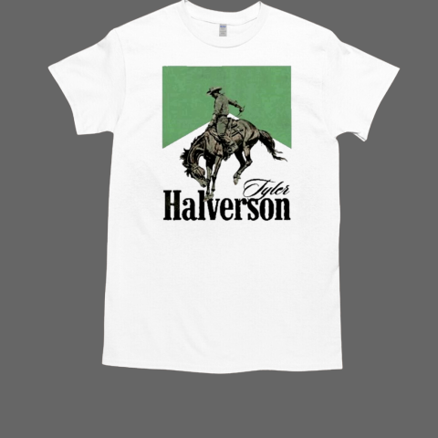 Tyler Halverson Chevron Bucking Horse T-Shirt