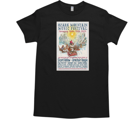 Ozark Mountain Music Festival In Eureka Springs AR January 16 19 2025 T-Shirt