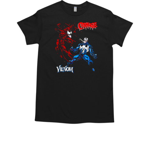 Venom vs Carnage graphic T-Shirt