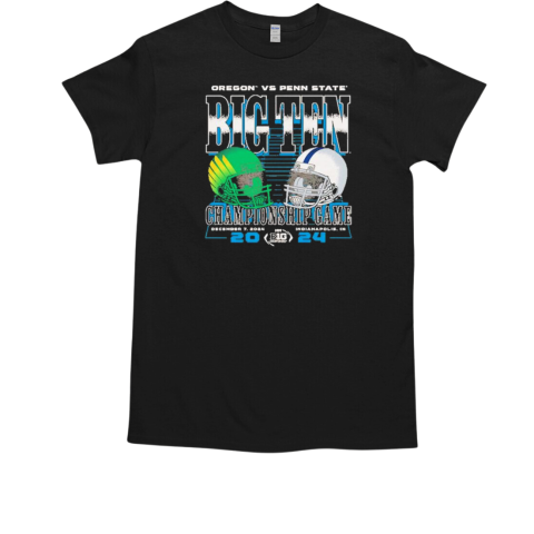 2024 Big Ten Football Championship Head To Head T-Shirt