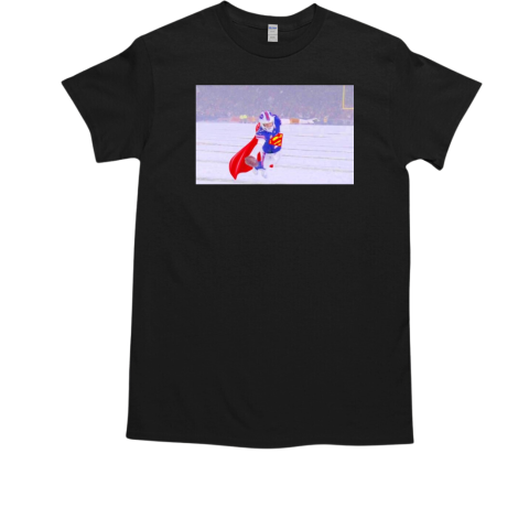 Bills Josh Allen Superman touchdown T-Shirt