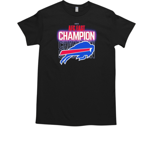 Buffalo Bills 2024 AFC East champion champion champion T-Shirt