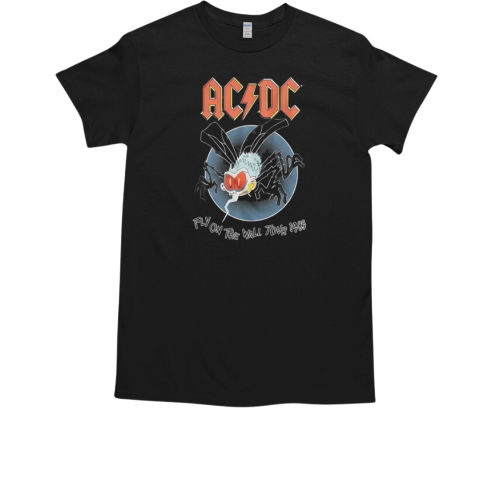 Fly AC DC Fly On The Wall Tour 1989 T-Shirt