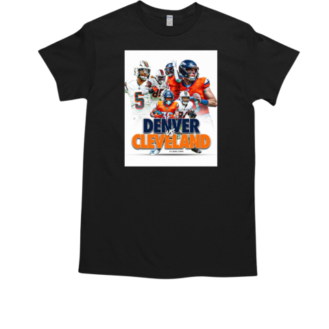 Matchup NFL Cleveland Browns vs. Denver Broncos Dec 2 2024 T-Shirt