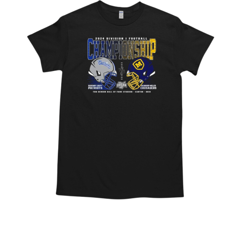 Olentangy Liberty Patriots vs Archbishop Moeller Crusaders 2024 OHSAA Football Division I H2H State Championship T-Shirt