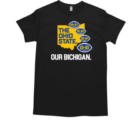 Our Bichigan Wolverines 4x wins the Ohio State 2024 T-Shirt