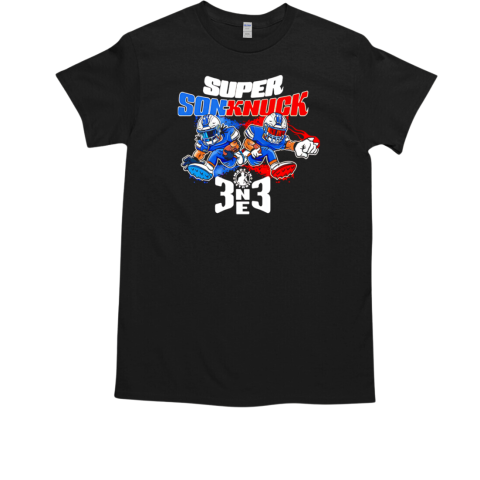 Super Detroit Lions x Son knuck 3NE3 Graphic T-Shirt