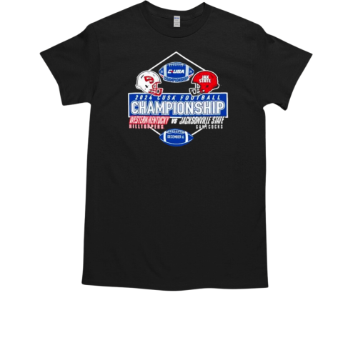 Western Kentucky Hilltoppers vs Jacksonville State Gamecocks 2024 CUSA Football Championship Game T-Shirt