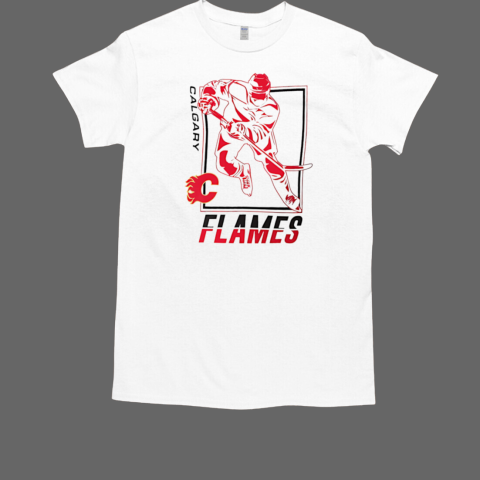 Calgary Flames Starter Player Grid T-Shirt