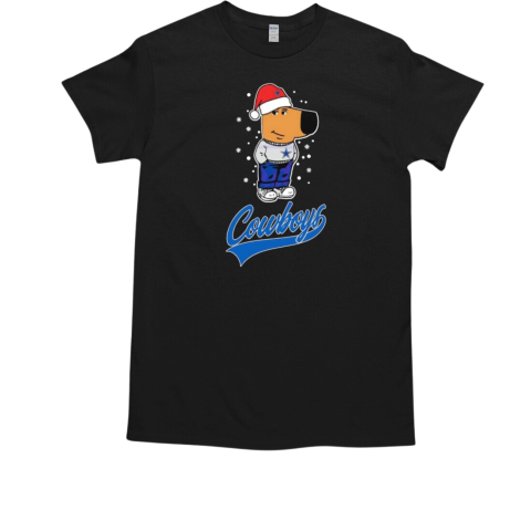 Just a Chill Guy Dallas Cowboys Football Christmas T-Shirt