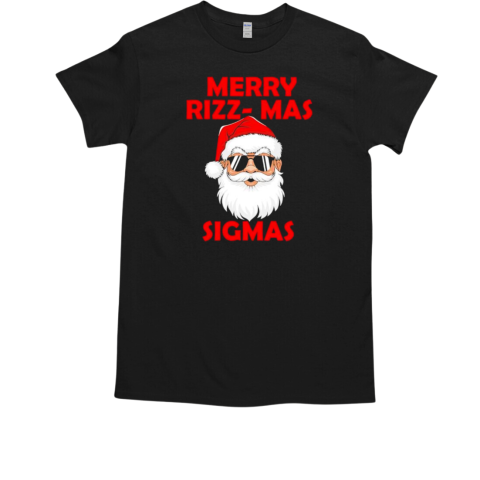 Merry Rizzmas Sigmas Santa Christmas T-Shirt