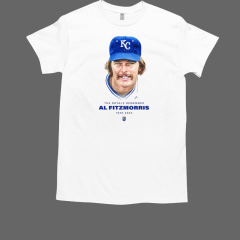 The Royals Remember Al Fitzmorris 1946 2024 T-Shirt