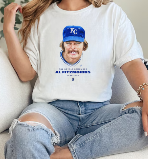 The Royals Remember Al Fitzmorris 1946 2024  Classic Womens T-shirt