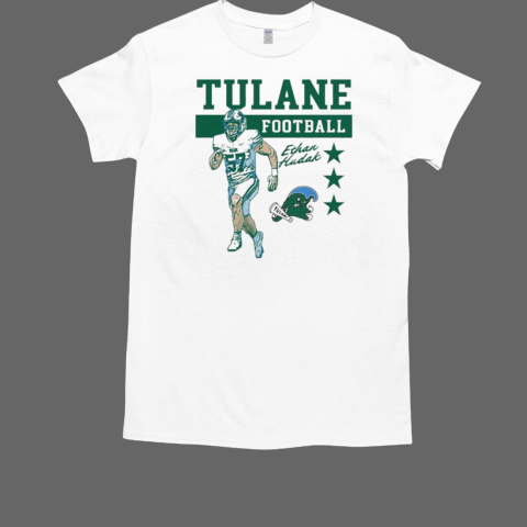 Tulane 2024 White Wave Crew T-Shirt