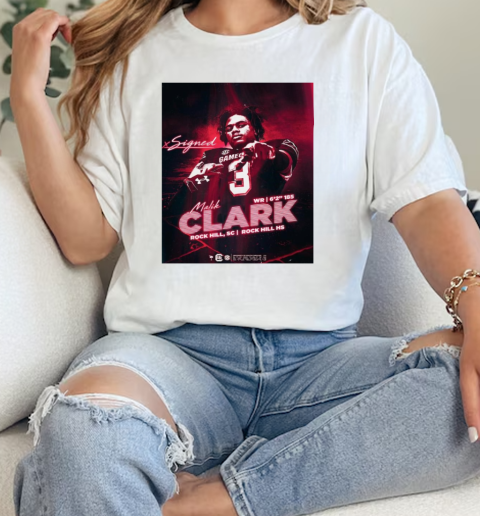 Welcome Home South Carolina Gamecocks Signed Malik Clark Rock Hill SC  Classic Womens T-shirt