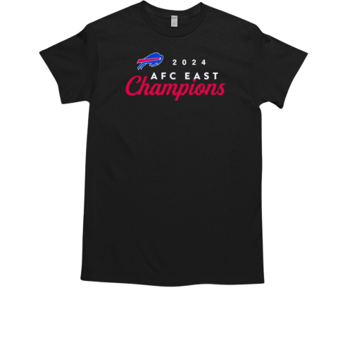 2024 AFC East Division Champions Buffalo Bills T-Shirt