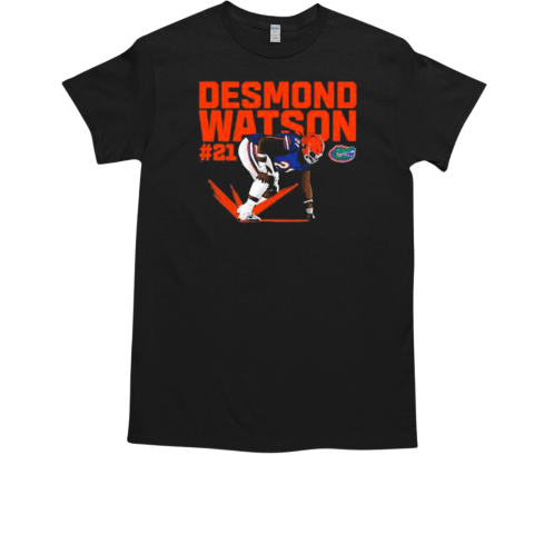 Desmond Watson #21 Florida Gators Player Graphic NCAA 2024 T-Shirt