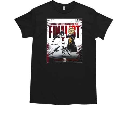 Dylan Stewart South Carolina Gamecocks Shaun Alexander Freshman Of The Year Finalist T-Shirt