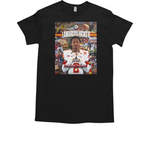 Iowa State Cyclones legacy Lamarcus Hicks II Defensive Back T-Shirt