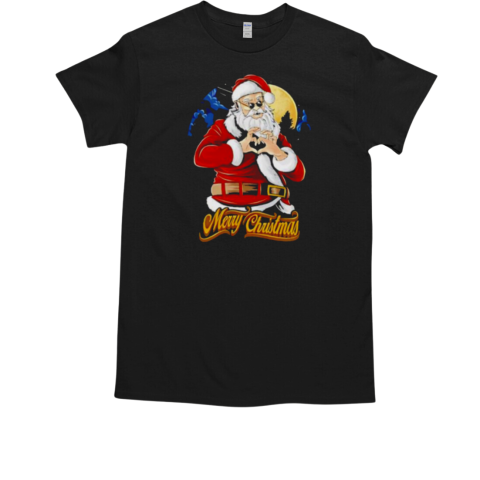 Merry Christmas Santa Claus relax heart T-Shirt