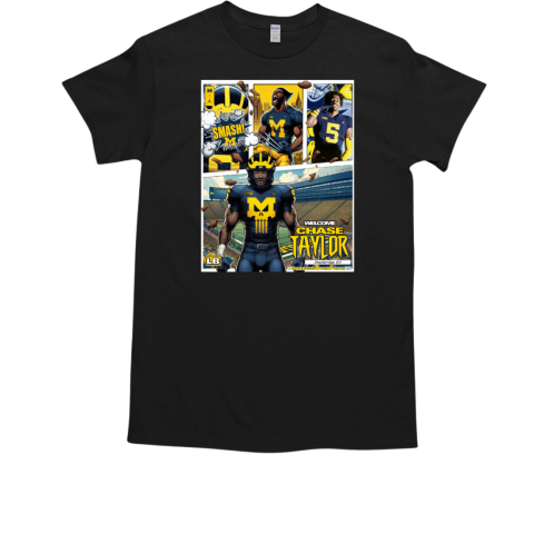 Michigan Football Welcome Home Chase Taylor T-Shirt