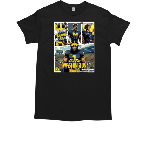 Michigan Football Welcome Home Jacob Washington Signing Day Central T-Shirt