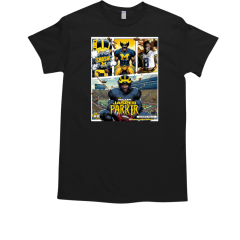 Michigan Football Welcome Home Jasper Parker Signing Day Central T-Shirt