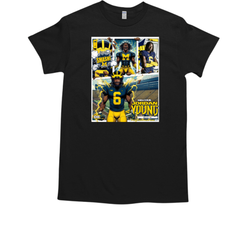 Michigan Football Welcome Home Jordan Young Signing Day Central T-Shirt