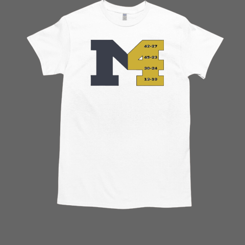 Michigan Wolverines 4th Straight Victory T-Shirt