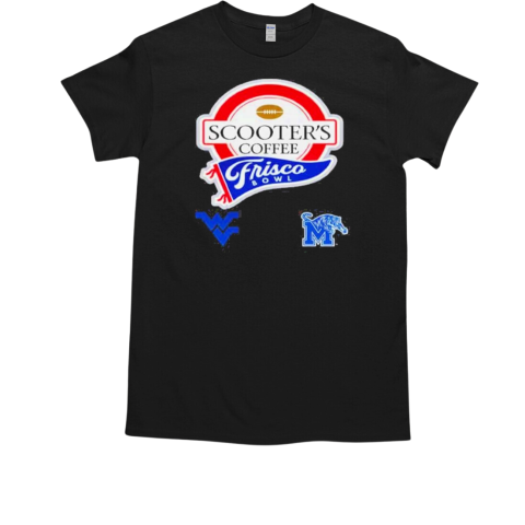 Scooters Coffee Frisco Bowl West Virginia vs Memphis Tigers NCAA 2024 2025 T-Shirt