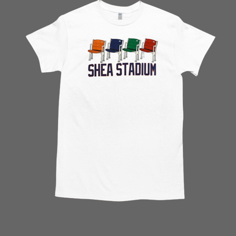 Shea stadium seats New York Mets T-Shirt