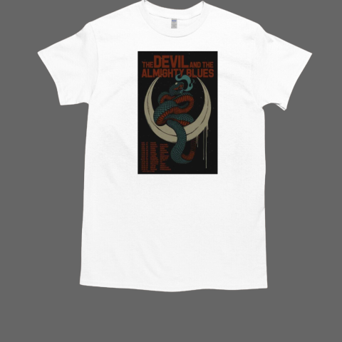 The Devil And The Almighty BLues Summer 2025 Tour T-Shirt