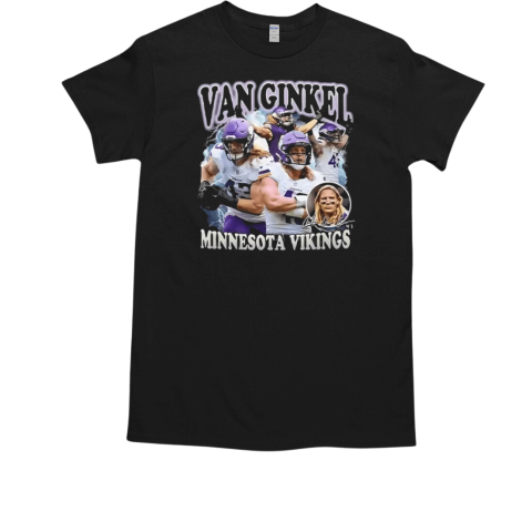 Van Ginkel Minnesota Vikings Signature 2024 T-Shirt