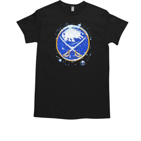 Buffalo Sabres Snow Logo T-Shirt