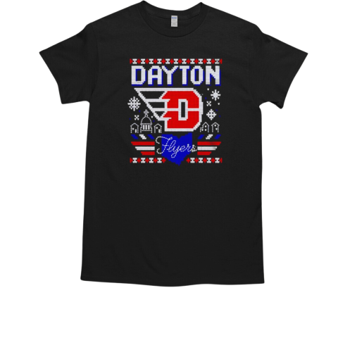 Dayton Flyers Christmas T-Shirt