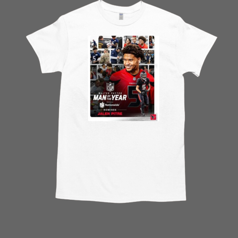 Jalen Pitre 2024 Houston Texas Walter Payton Man of the Year nominee T-Shirt