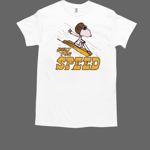 Peanuts Snoopy built for speed T-Shirt