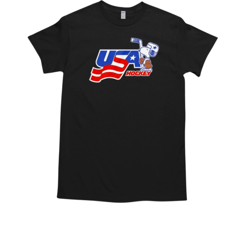 Peanuts Snoopy x USA Hockey T-Shirt