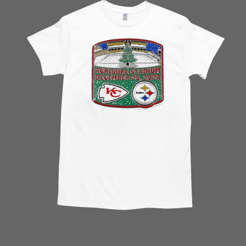 Pittsburgh Steelers vs Kansas City Chiefs 2024 Christmas Gameday Acrisure Stadium T-Shirt