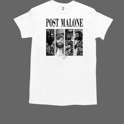 Post Malone Music Rap Signature T-Shirt