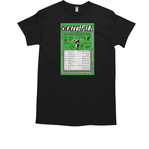 Southall 10 Years Of Six String Sorrow Tour Poster T-Shirt