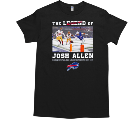 The Legend Of Josh Allen T-Shirt