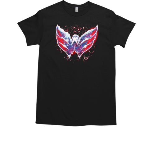 Washington Capitals Snow Logo T-Shirt