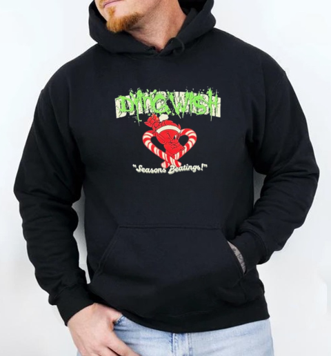 Dying Wish Seasons Beatings Christmas 2024 Unisex Hoodie