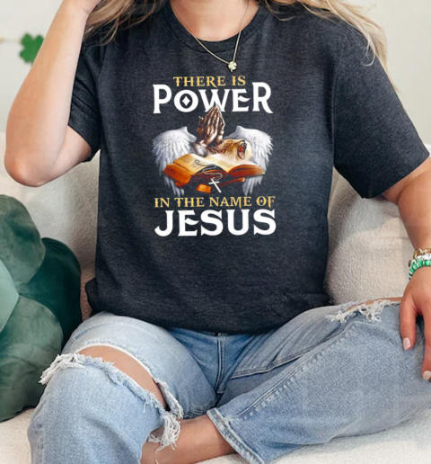 Pray There Is Power In The Name Of Jesus 2024 Vintage Classic Women's T-shirt