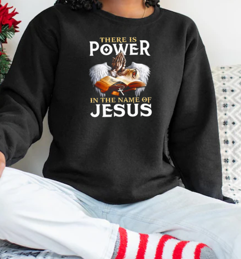 Pray There Is Power In The Name Of Jesus 2024 Vintage Unisex Sweatshirt