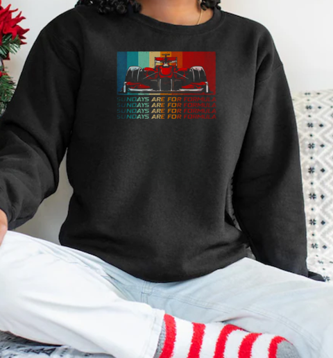 Sundays Are For Formula Racing Lover Unisex Sweatshirt